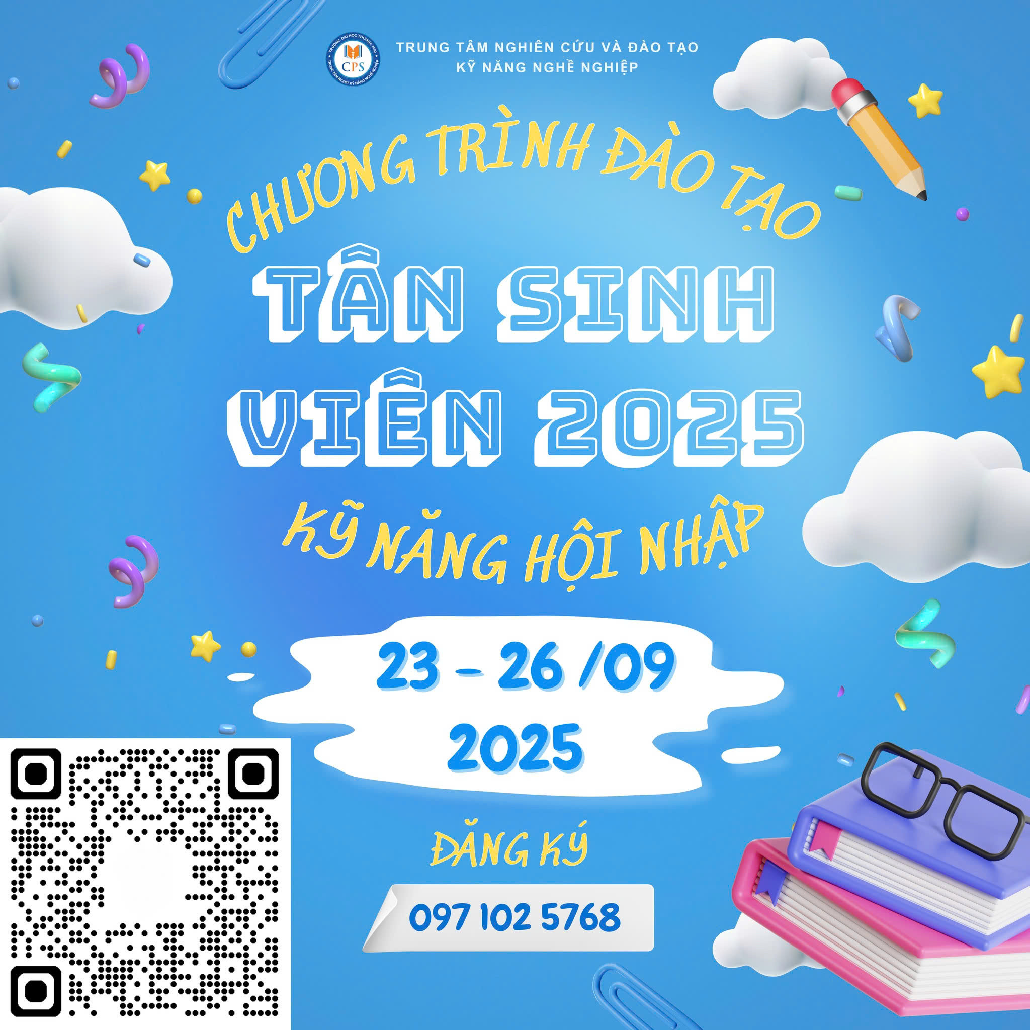CHÀO MỪNG TÂN SINH VIÊN 2025 – ĐĂNG KÝ NGAY CHƯƠNG TRÌNH HỘI NHẬP ĐẶC BIỆT