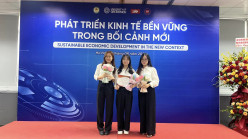 SINH VIÊN KHOA TCNH ĐẠT GIẢI "BEST PAPER" TẠI HỘI THẢO KHOA HỌC PHÁT TRIỂN KINH TẾ BỀN VỮNG TRONG BỐI CẢNH MỚI